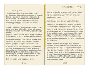 Fototapeta premium Interface ebooks to read