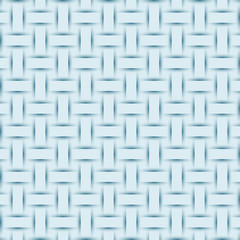 abstract blue weave texture, embossed shadow background vector