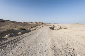 Stone desert in Israel