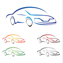 car logo, sport car, car logo vector
