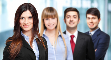 Fototapeta premium Business team