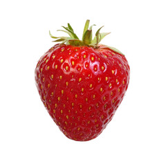 Strawberry isolated on white background.