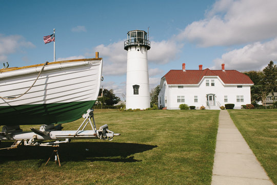 Lighthouse at Chatham Cape Cod Massachusetts