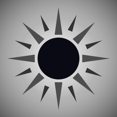 Dark Sun Shinning, Concept - Darkness, Evil, Night