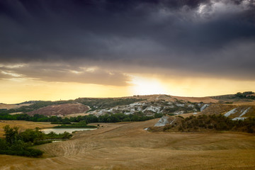 Orage en Toscane