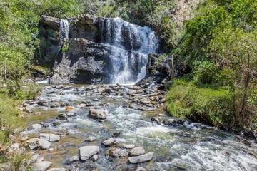 Kussenhoes La Periquera waterfalls of Villa de Leyva Boyaca in Colombia South America © snaptitude