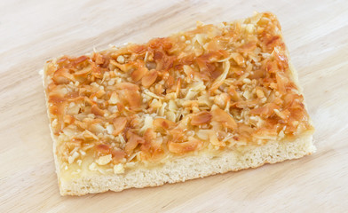 Bienenstich Blechkuchen