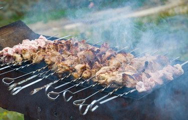 Шашлык с дымком
