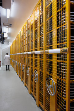 Storage room for movies archive