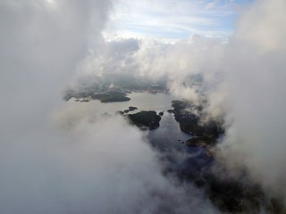 Norwegen aus der Vogelperspektive
