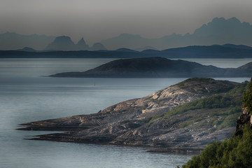 Coast in northern Norway
