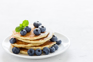 Blueberry buttermilk pancakes