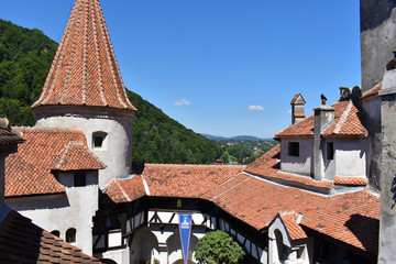 Castle Bran Dracula Transylvania Romania Europe - 166376811