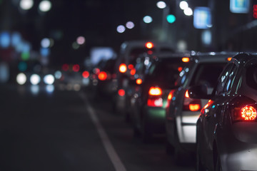 street, cars, city atmosphere