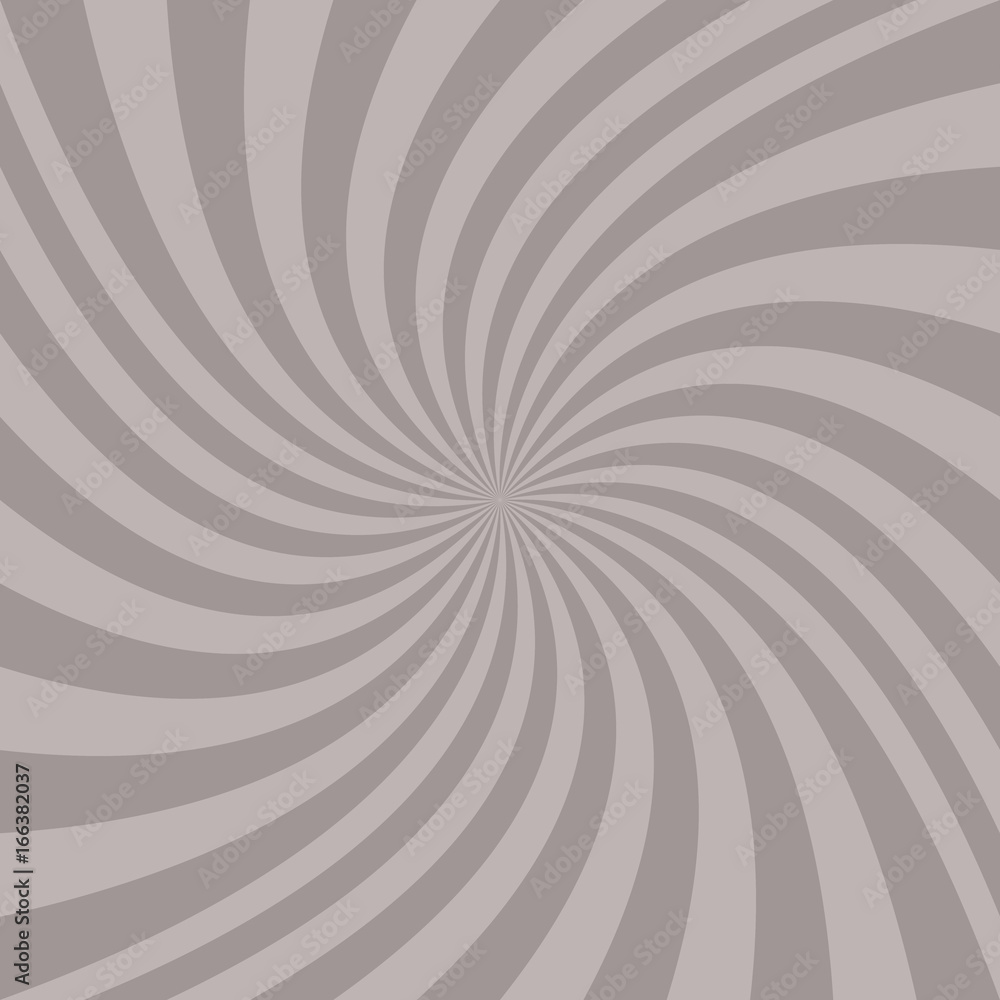 Poster spiral background - vector graphic from twisted rays