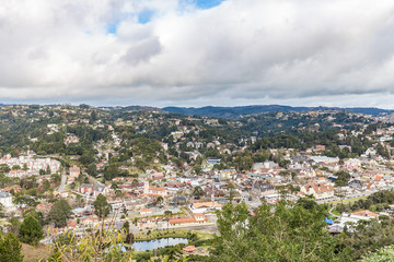 Campos do Jordao, Brazil. View from Elephant's hill