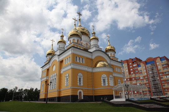 The Church of Cyril and Methodius in Saransk
