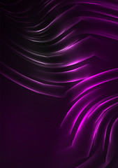 Fototapeta premium Glowing futuristic lines