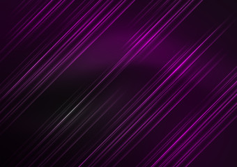 Fototapeta premium Glowing futuristic lines