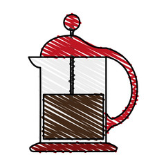 french press coffee related icon image