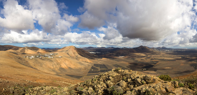 Panorama of Lanzarote