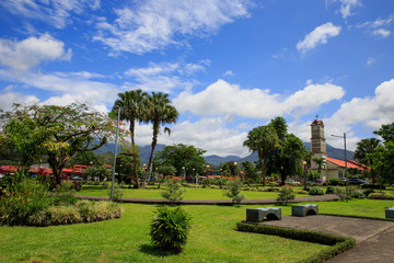 Fototapeta na wymiar Fortuna Costa Rica