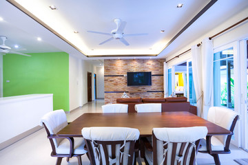 luxury interior design of living room