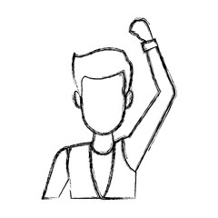 business man suit portrait manager employee or entrepreneur person