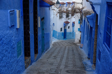 Fototapeta na wymiar Chefchaouen, the blue city in the Morocco.