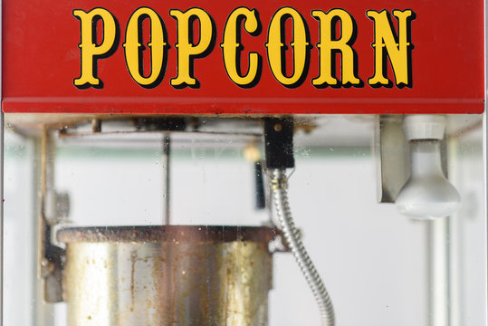 Old-fashioned Glass Popcorn Popper