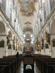 Fototapeta na wymiar Saint Peter's Church in Munich