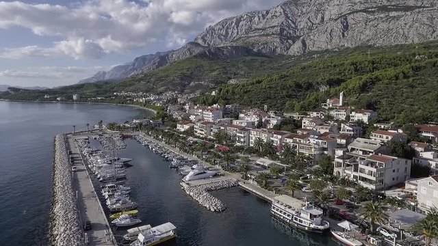 Tucepi aerial view