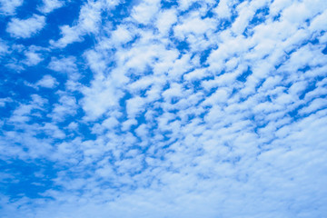 blue sky with clouds nature abstract background