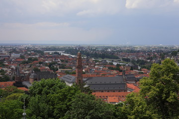 cityscape of Heidelberg Germany