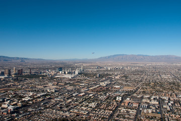 Aerial View of Las Vegas