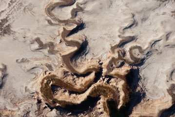 Aerial View of Winding Canyon