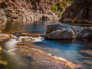 Slow Water at the Emerald Pools