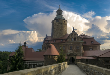 Fototapeta na wymiar Czocha Castle, Silesia, Poland