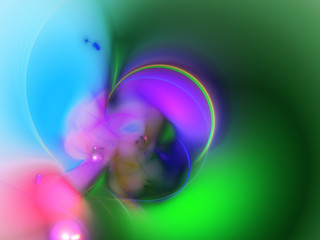 Abstract fractal background