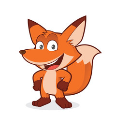 Fox with hand on hip