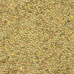 Green lentil background