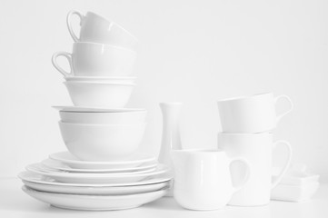 White still life
