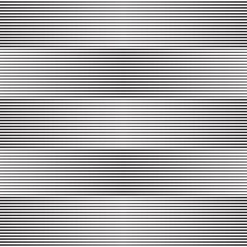 Halftone horizontal lines