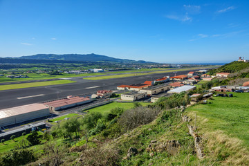 Naklejka premium Terceira airport