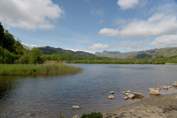 Langdale Pikes and Elterwater, English Lake District