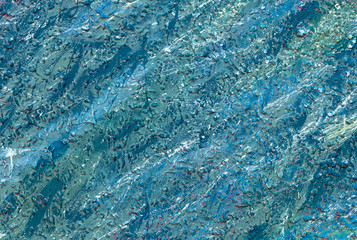 Cool Blue Rough Texture