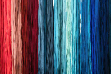 Textile Colourful Thread gradient fabric Background texture