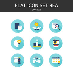 Fototapeta premium Flat Icon