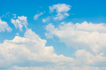 blue sky with cloud