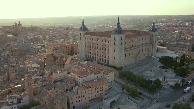 Ancient Toledo in Castile-La Mancha, Spain